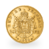 5.81 grams Gold 20 French Francs Napoleon III Laureate Head