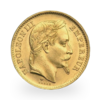 5.81 grams Gold 20 French Francs Napoleon III (Mixed years)