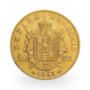 5.81 grams Gold 20 French Francs Napoleon III (Mixed years)